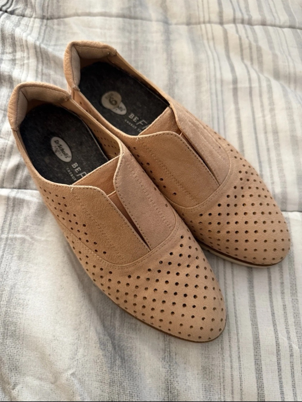 DR SCHOLLS Light Tan Women’s Be Free Slip On Shoes 6M